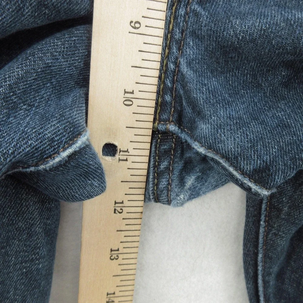 Levis 511 Jeans Mens 36x30 Blue Medium Wash Skinny Fit Denim Cotton Casual Pants